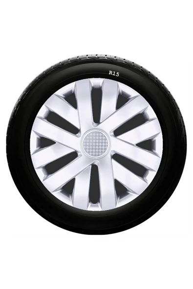 Honda Uyumlu 15 Inç Kırılmaz SKS Jant Kapağı 1 Takım 4 Adet No:315 ürün görseli