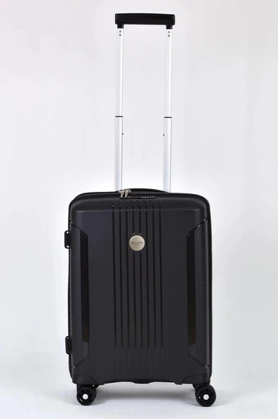 Pierre Cardin Trolley Valiz Siyah Orta Boy 04PC7060-02-SYH - 2