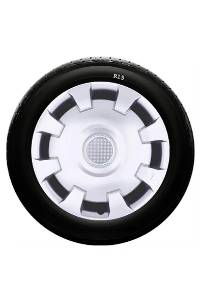 Hyundai Uyumlu 15 Inç Kırılmaz SKS Jant Kapağı 1 Takım 4 Adet No:303 ürün görseli