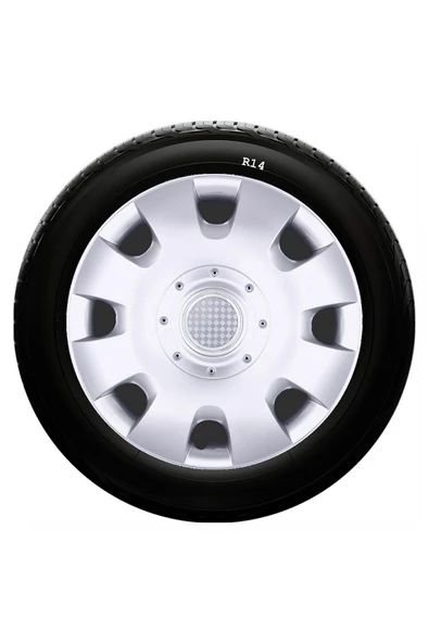 Honda Uyumlu 14 Inç Kırılmaz SKS Jant Kapağı 1 Takım 4 Adet No:209 ürün görseli