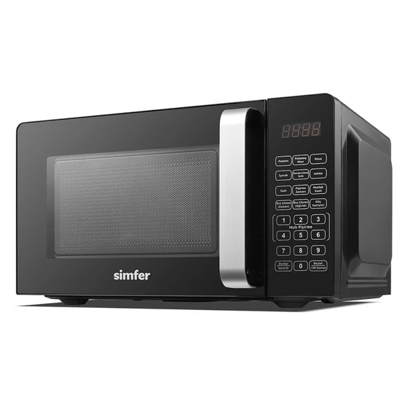 Simfer SK4604 700W Dijital Mikrodalga Fırın Siyah - 2