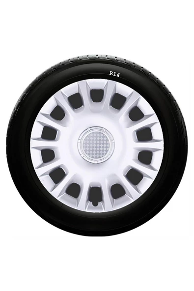 Lada Uyumlu 14 Inc Kırılmaz SKS Jant Kapağı 1 Takım 4 Adet No:214 ürün görseli