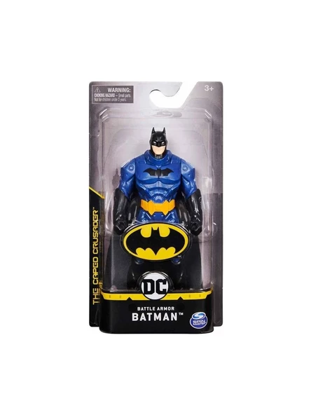 SPIN MASTER BATTLE ARMOR BATMAN THE CAPED CRUSADER 15 CM MAVİ FİGÜR