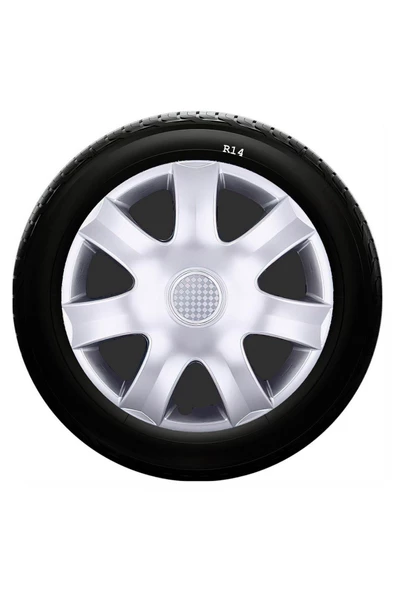 Lada Uyumlu 14 Inc Kırılmaz SKS Jant Kapağı 1 Takım 4 Adet No:223 ürün görseli