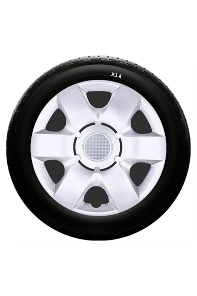 Mazda Uyumlu 14 Inc Kırılmaz SKS Jant Kapağı 1 Takım 4 Adet No:215 ürün görseli