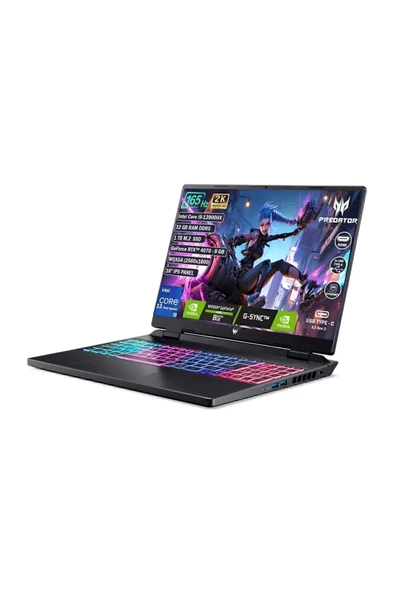 İkinci El ACER PREDATOR HELİOS NEO 16 PHN16-71-9357 NH.QLVEY.001 İ9-13900HX 32 GB 1 TB SSD RTX4070 16" WQXGA GAMİNG LAPTOP (12 Ay Garantili)