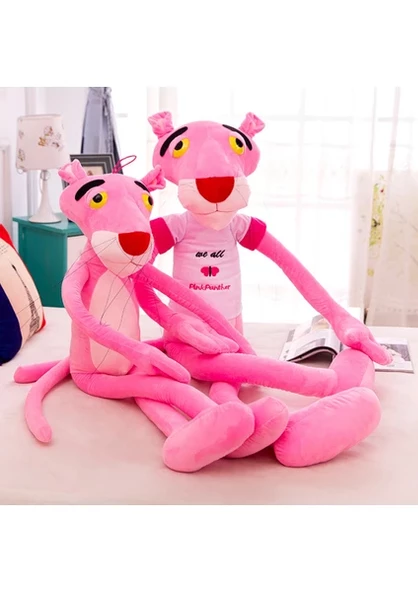 Pembe Panter 60 cm  Peluş Pink Panther - 2