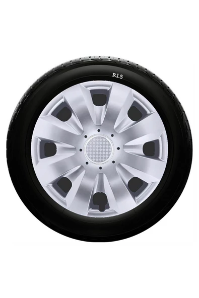 Nissan Uyumlu 15 Inç Kırılmaz SKS Jant Kapağı 1 Takım 4 Adet No:321 ürün görseli