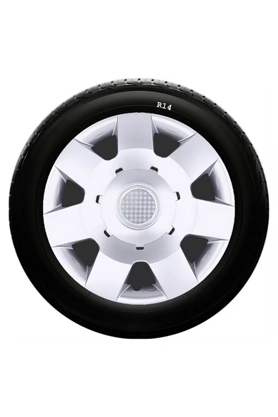 Nissan Uyumlu 14 Inç Kırılmaz SKS Jant Kapağı 1 Takım 4 Adet No:219 ürün görseli