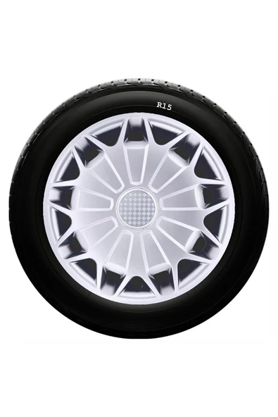 Nissan Uyumlu 15 Inc Kırılmaz SKS Jant Kapağı 1 Takım 4 Adet No:338 ürün görseli