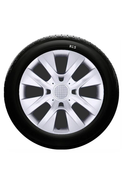 Opel Uyumlu 15 Inc Kırılmaz SKS Jant Kapağı 1 Takım 4 Adet No:334