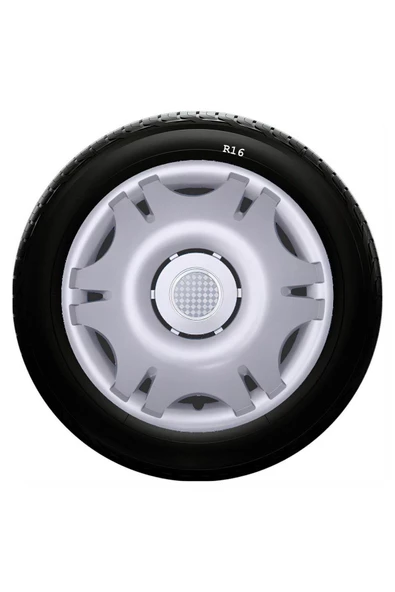 Opel Uyumlu 16 Inc Kırılmaz SKS Jant Kapağı 1 Takım 4 Adet No:402 - 1