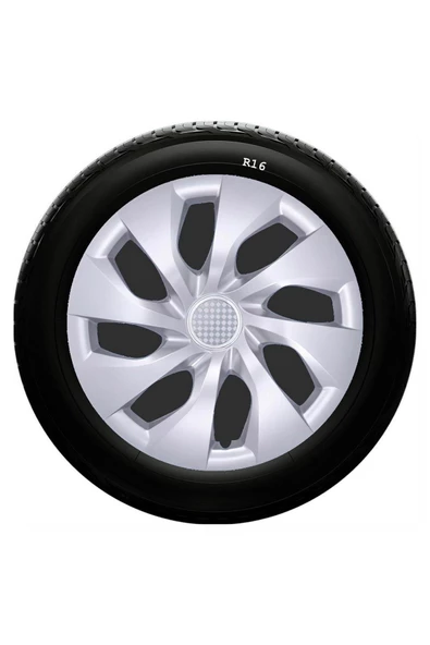 Opel Uyumlu 16 Inç Kırılmaz SKS Jant Kapağı 1 Takım 4 Adet No:416