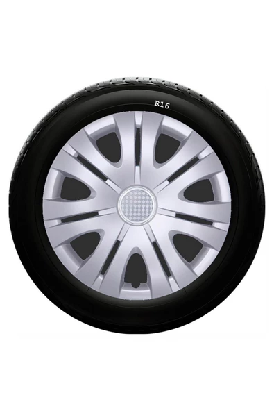 Opel Uyumlu 16 Inç Kırılmaz SKS Jant Kapağı 1 Takım 4 Adet No:408