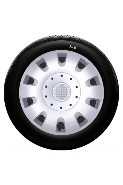 Mazda Uyumlu 16 Inc Kırılmaz SKS Jant Kapağı 1 Takım 4 Adet No:401 - 1