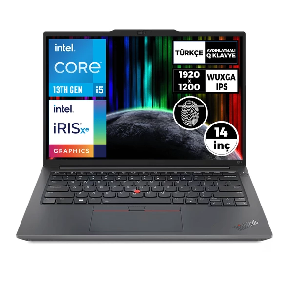 ThinkPad E14 G5 i5-1335U 16GB 512GB SSD 14" WUXGA W11P Taşınabilir Bilgisayar 21JK0003TX 020