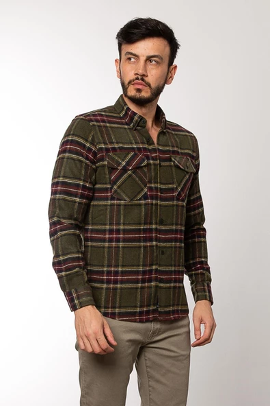 CAZADOR ERKEK 2034 ODUNCU GÖMLEK 23KCEED02034 - 4