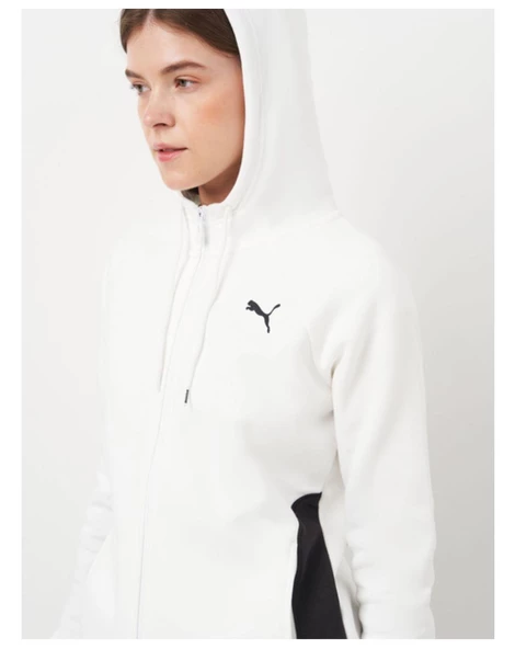 PUMA CLASSİC HOODED TRACKSUİT FL KADIN POLAR KAPÜŞONLU EŞOFMAN TAKIMI - 7