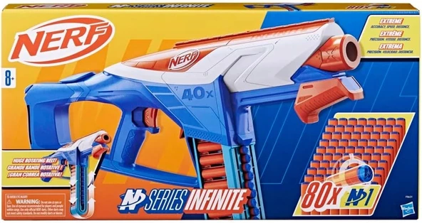 Nerf N Series Infinite Dart Tabancası ve 80 Adet N1 Dart F8631 - 5