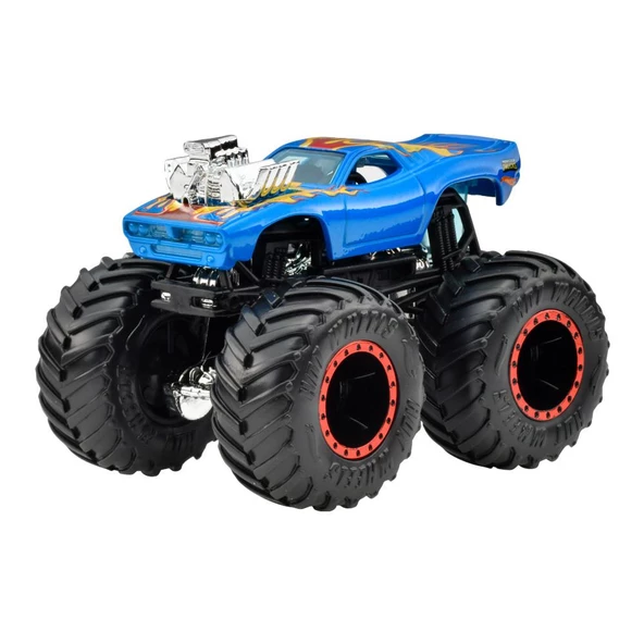 Hot Wheels Monster Trucks 1:64 Güçlü İkili Arabalar POİSON PİNTO - RODGER DODGER FYJ64-HWN70 - 4