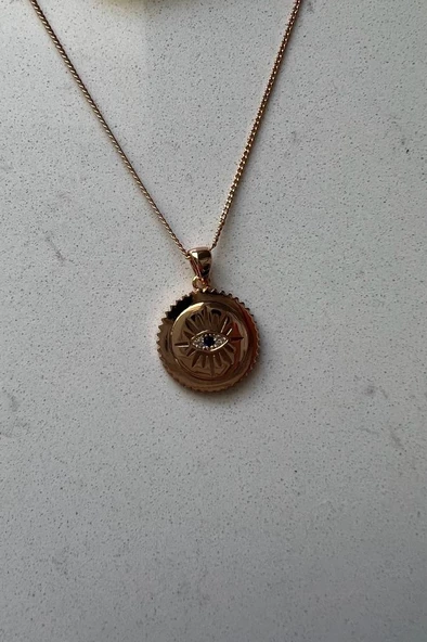HALKA GÖZ KOLYE(45CM) - 3