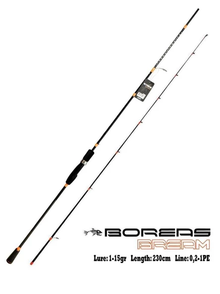 Fujin Boreas Bream 230cm 1-15gr Orange FBSB-762KR