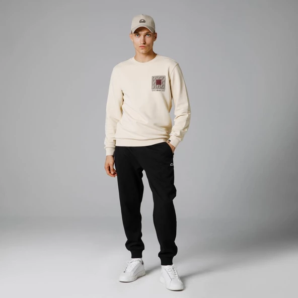 Ellesse Sweatshirt Bej Erkek EM232 - 4