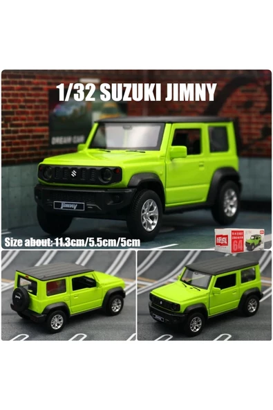 SUZUKİ JİMNY MODEL ARABA 1:32 ÖLÇEK 11CM METAL DİECAST - 2