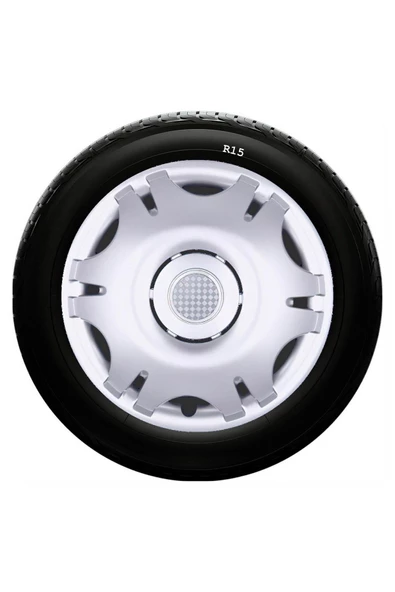 Peugeot Uyumlu 15 Inc Kırılmaz SKS Jant Kapağı 1 Takım 4 Adet No:305 ürün görseli