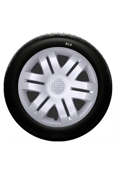 Peugeot Uyumlu 16 Inc Kırılmaz SKS Jant Kapağı 1 Takım 4 Adet No:406 ürün görseli