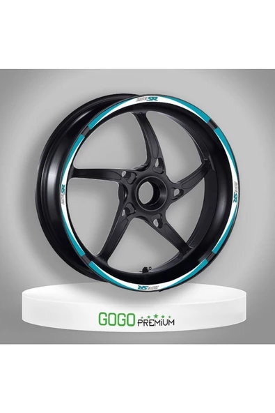 Gogo Cf Moto 250 Sr 2020 - 2023 Uyumlu Jant Şeridi 003