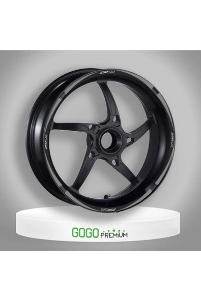 Gogo CF MOTO 250 SR 2020 - 2023 UYUMLU 1 SET JANT ŞERİDİ 004