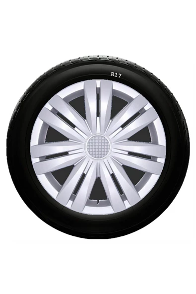 Peugeot Uyumlu 17 Inc Kırılmaz SKS Jant Kapağı 1 Takım 4 Adet No:501 ürün görseli