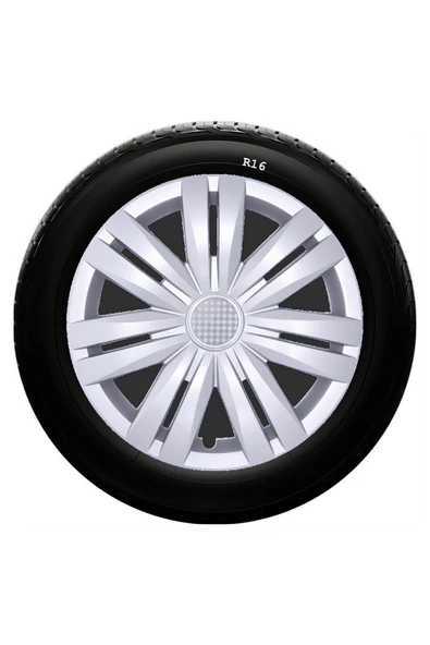 Peugeot Uyumlu 16 Inç Kırılmaz SKS Jant Kapağı 1 Takım 4 Adet No:427 - 1
