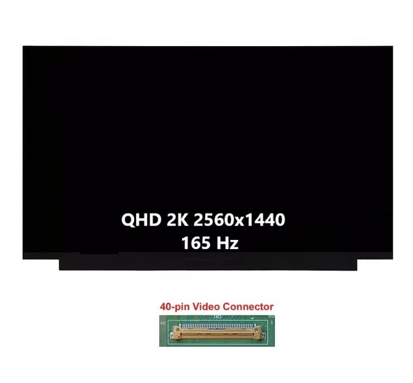 NE173QHM-NY4 V8.0 Uyumlu Lcd Ekran QDH 2K Panel