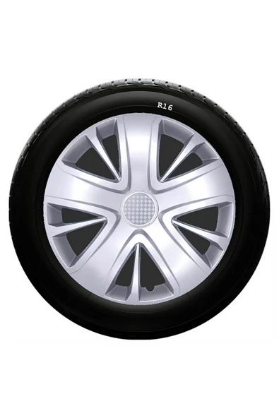 Renault Uyumlu 16 Inc Kırılmaz SKS Jant Kapağı 1 Takım 4 Adet No:428 ürün görseli