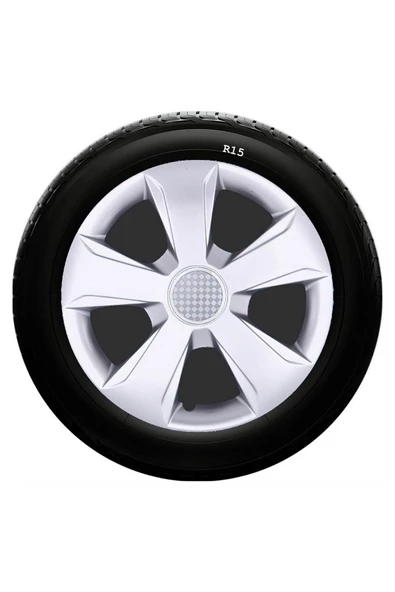 Renault Uyumlu 15 Inç Kırılmaz SKS Jant Kapağı 1 Takım 4 Adet No:331 ürün görseli