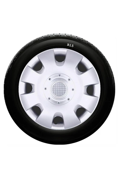 Seat Uyumlu 15 Inc Kırılmaz SKS Jant Kapağı 1 Takım 4 Adet No:304