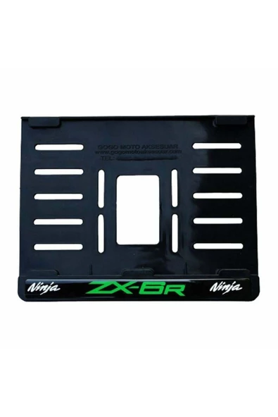 GOGOPREMİUM KAWASAKİ ZX-10 R UYUMLU 3 PLASTİK (15x24 cm) KIRILMAZ PLAKALIK