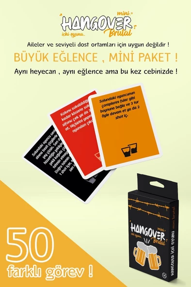 Mini Hangover Brutal İçki Oyunu - 2