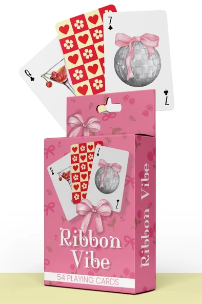 Ribbon Vibe İskambil Poker Kartı