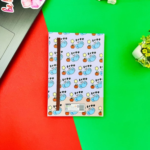 FİL TASARIM LASTİKLİ ÇİZGİSİZ DEFTER - 4