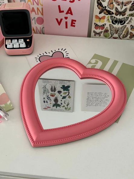 Pink Love Makyaj Aynası - 3