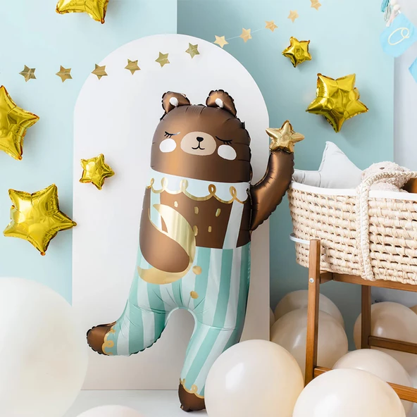 Teddy Ayı Folyo Balon 79x60 cm