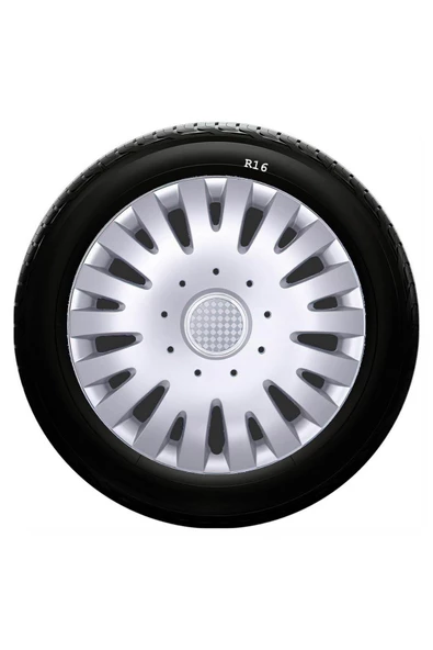 Seat Uyumlu 16 Inc Kırılmaz SKS Jant Kapağı 1 Takım 4 Adet No:403