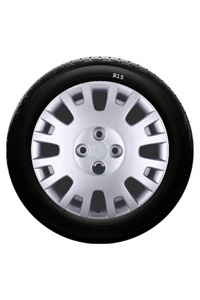 Skoda Uyumlu 15 Inc Kırılmaz SKS Jant Kapağı 1 Takım 4 Adet No:322 ürün görseli