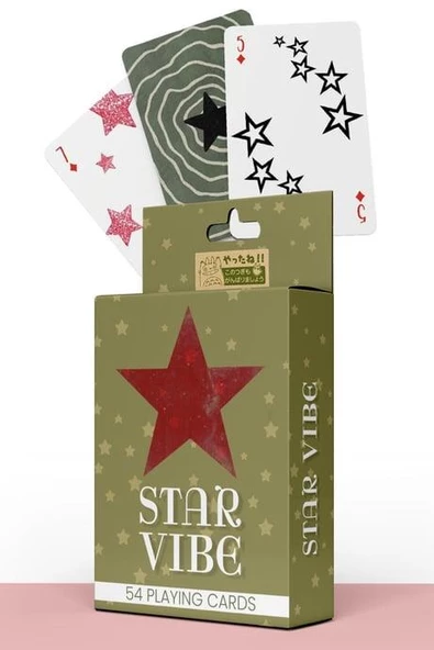 Star Vibe İskambil Poker Kartı