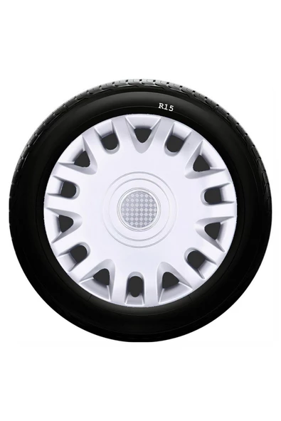 Skoda Uyumlu 15 Inc Kırılmaz SKS Jant Kapağı 1 Takım 4 Adet No:333 ürün görseli