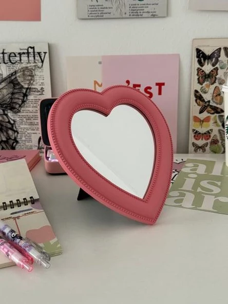 Pink Love Küçük Makyaj Aynası