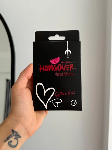 Mini Hangover Ateşli İtiraflar İçki Oyunu